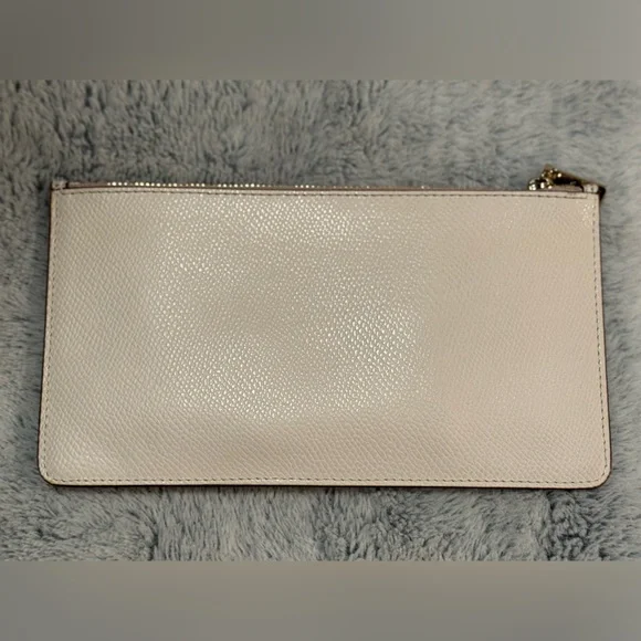 Coach NWOT leather slim zipper envelope clutch bag - Picture 2 of 4